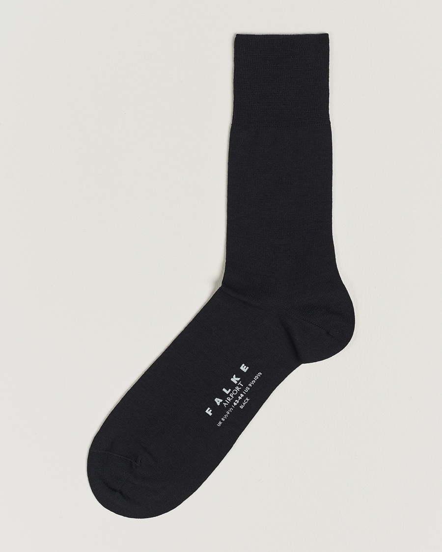 Falke Airport Socks Black – Negro