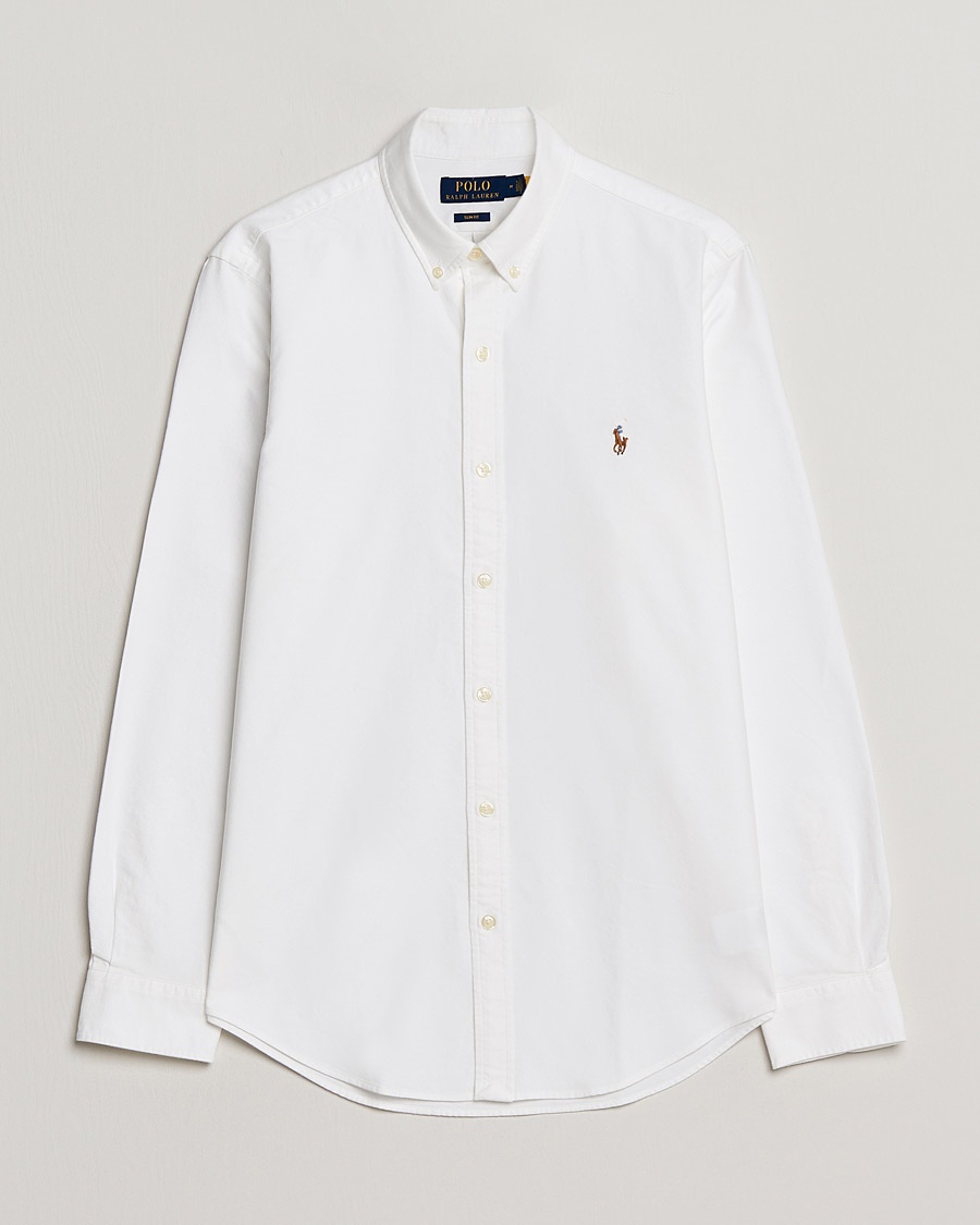 Polo Ralph Lauren Slim Fit Shirt Oxford White – Blanco