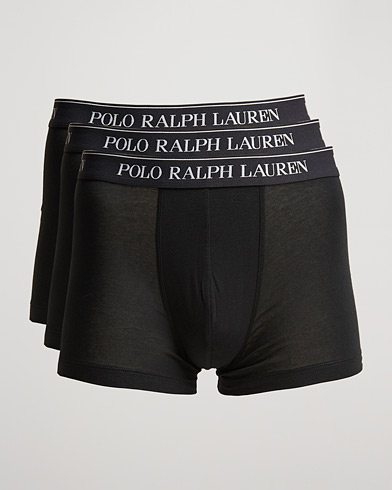Hombres |  | Polo Ralph Lauren | 3-Pack Trunk Black