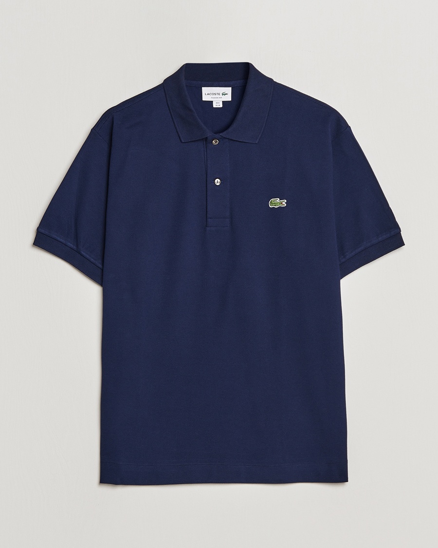 Lacoste Original Polo Piké Navy Blue – Azul