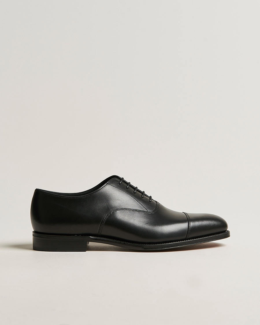 Loake 1880 Aldwych Oxford Black Calf – Negro