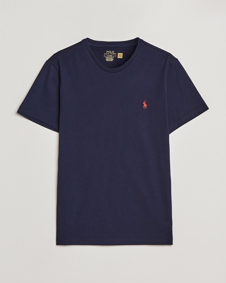 Polo Ralph Lauren Custom Slim Fit Tee Ink – Azul