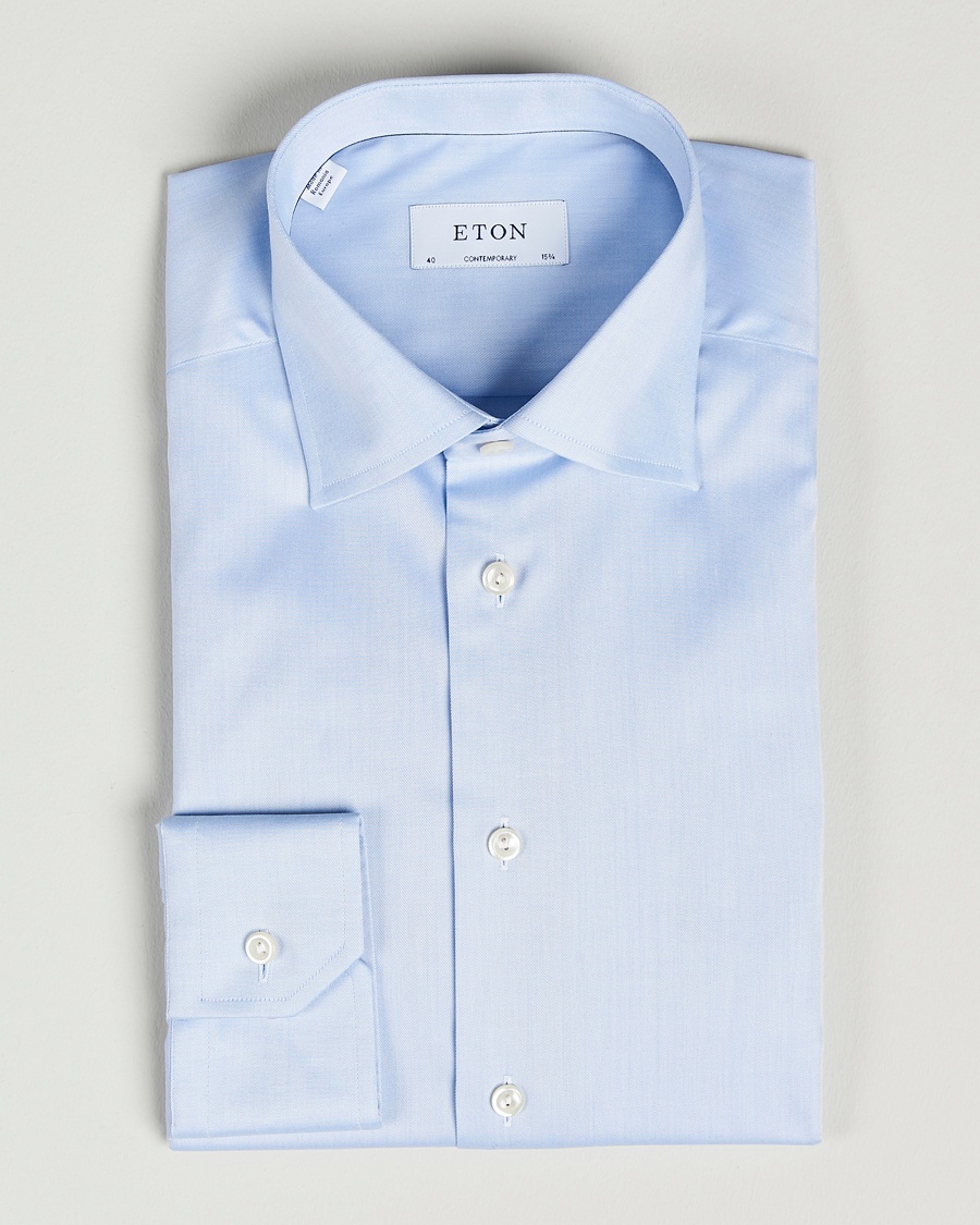 Eton Contemporary Fit Shirt Blue – Azul