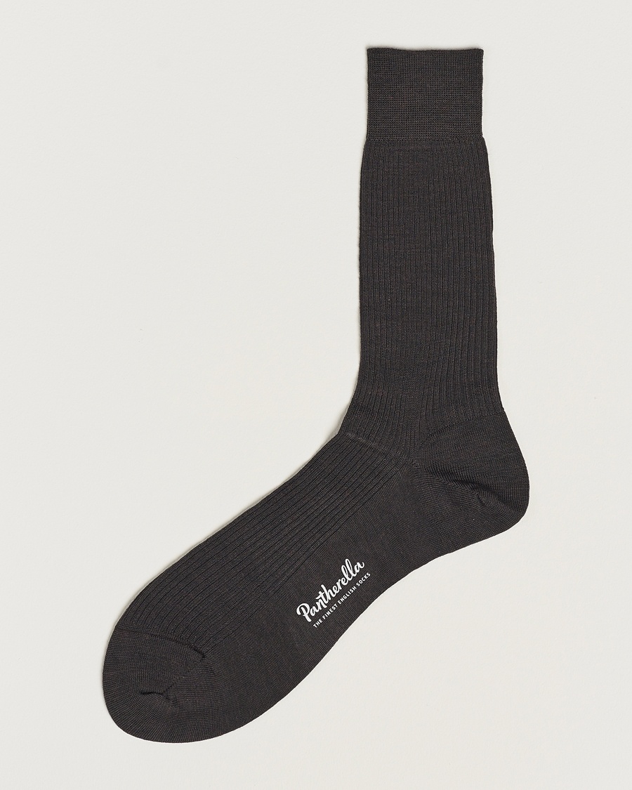 Pantherella Naish Merino/Nylon Sock Chocolate – Marrón