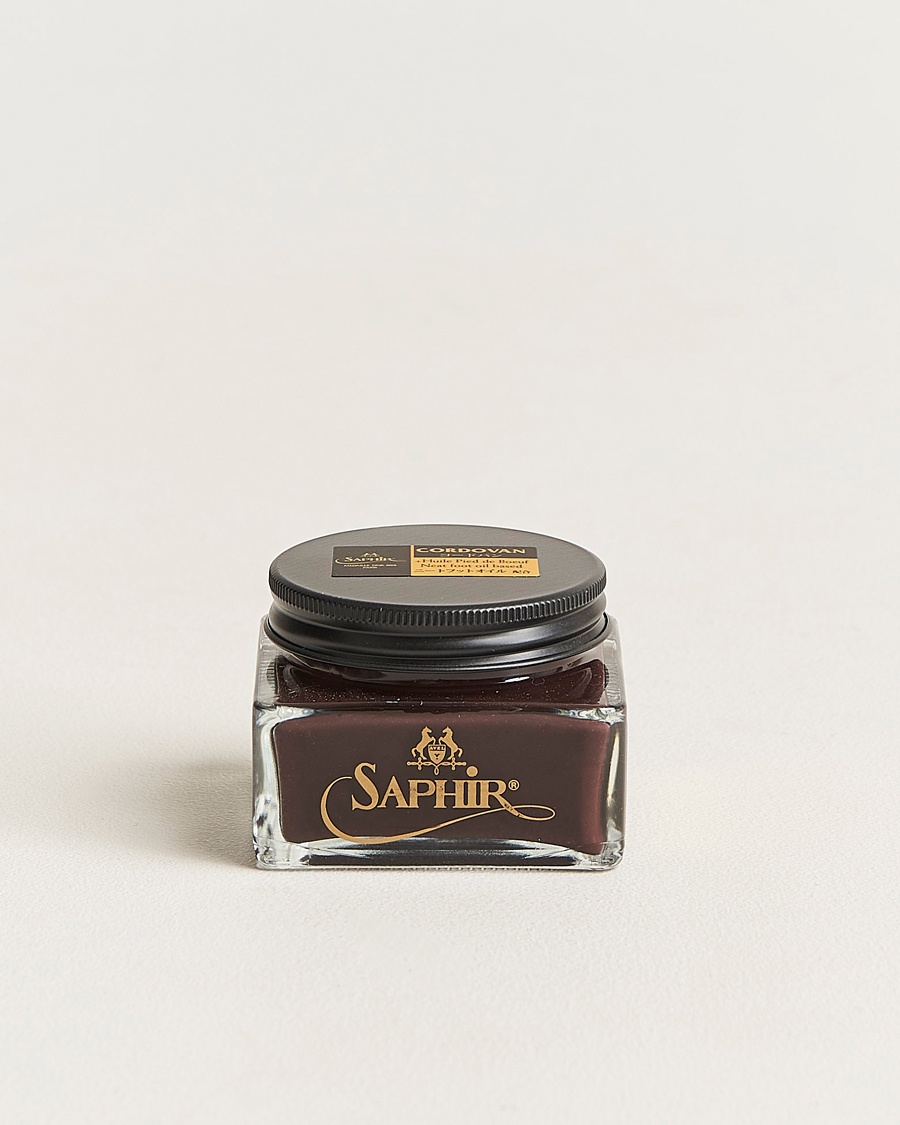 Saphir Medaille d'Or Cordovan Creme 75 ml Dark Brown – Marrón