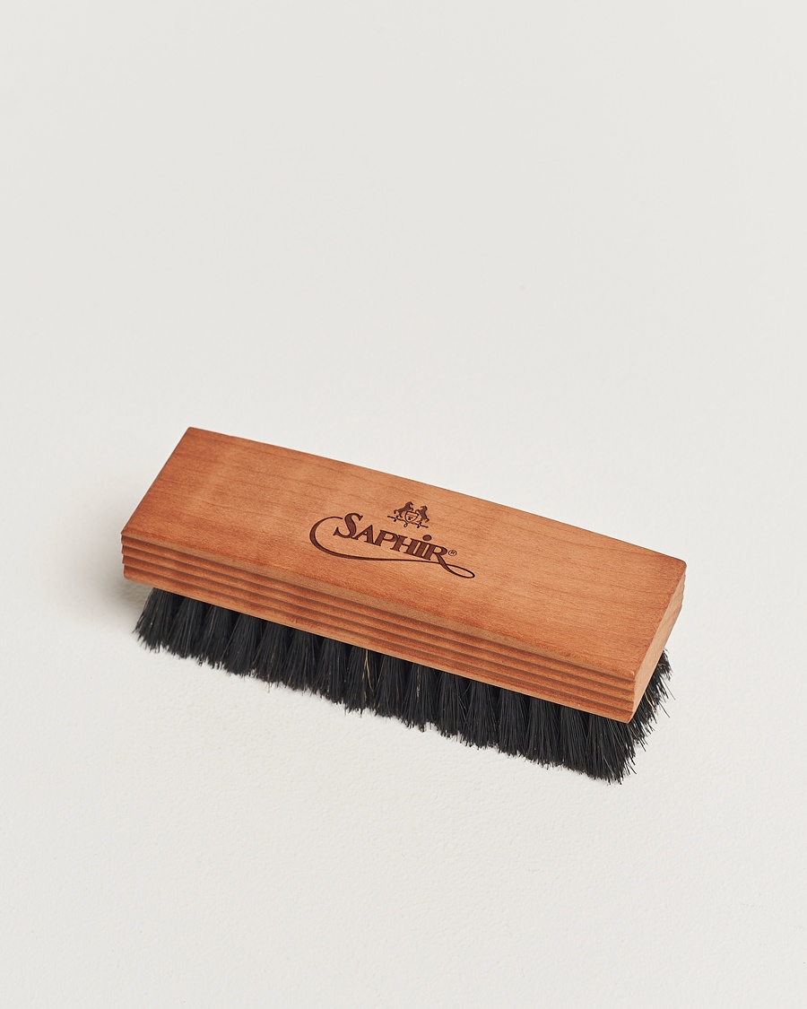 Saphir Medaille d'Or Gloss Cleaning Brush Large Black – Negro