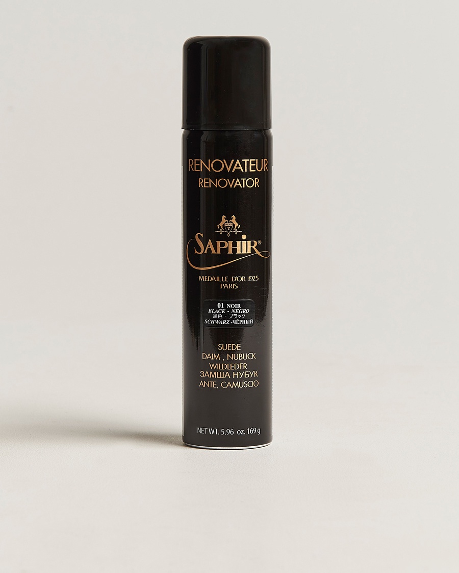 Saphir Medaille d'Or Renovateur Suede 250 ml Spray Black – Negro