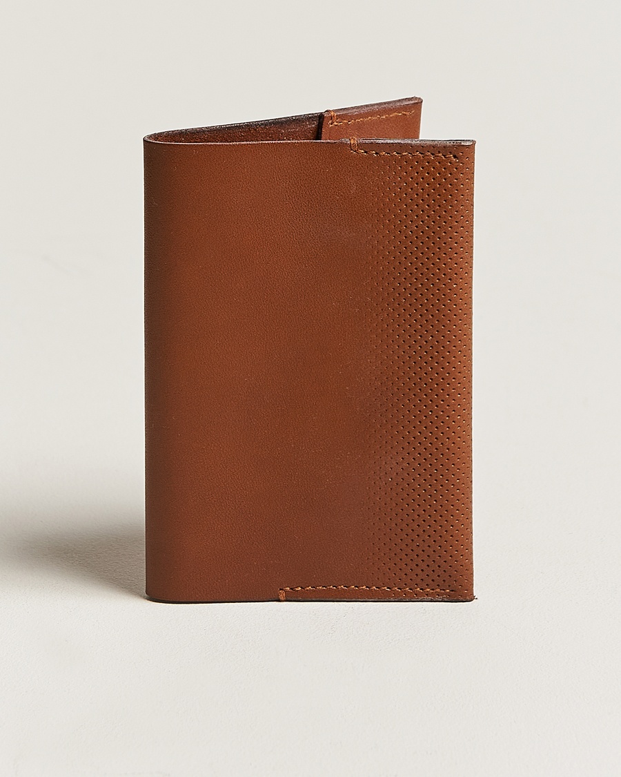 Tärnsjö Garveri TG1873 Passport Cover Cognac – Marrón