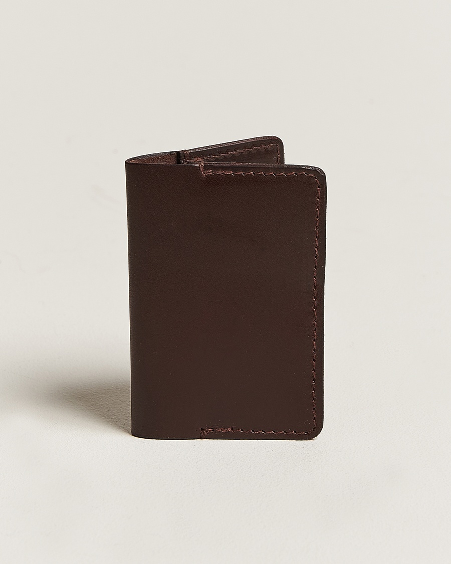 Tärnsjö Garveri TG1873 Card Holder Dark Brown – Marrón