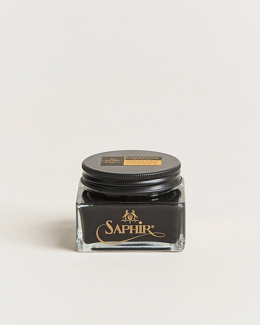 Saphir Medaille d'Or Cordovan Creme 75 ml Black – Negro