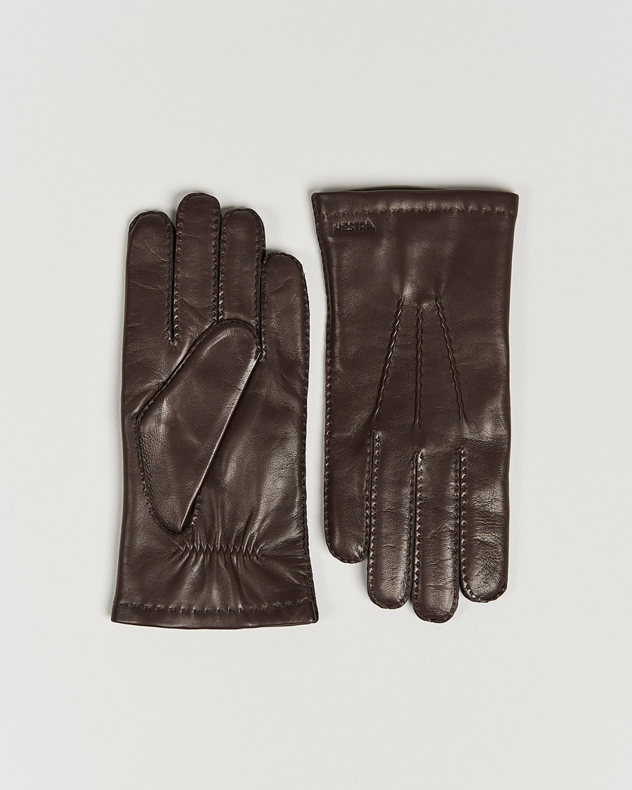 Hestra Edward Wool Lined Glove Espresso – Marrón