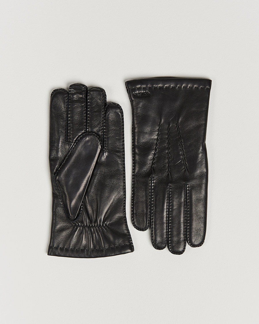 Hestra Edward Wool Lined Glove Black – Negro