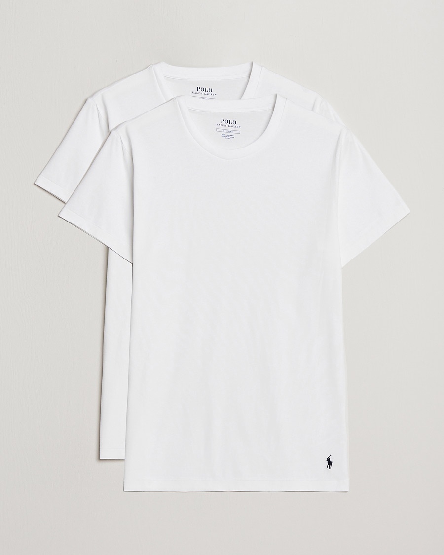 Polo Ralph Lauren 2-Pack Cotton Stretch T-Shirt White – Blanco