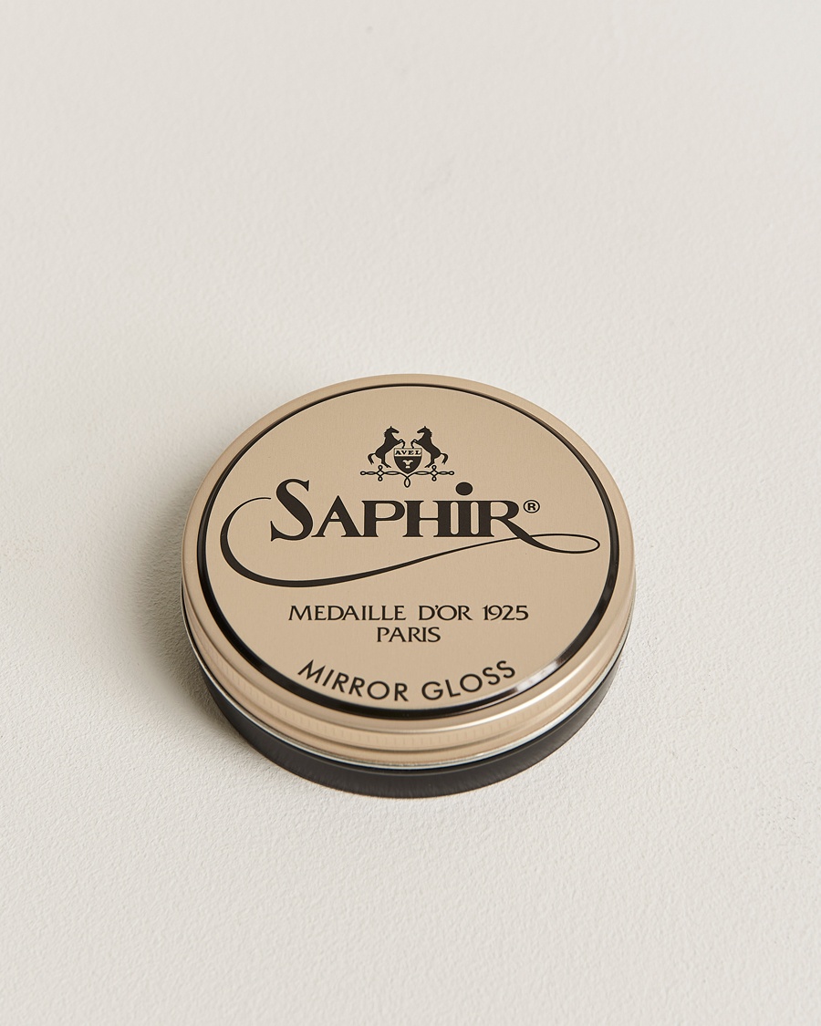 Saphir Medaille d'Or Mirror Gloss 75ml Black – Negro