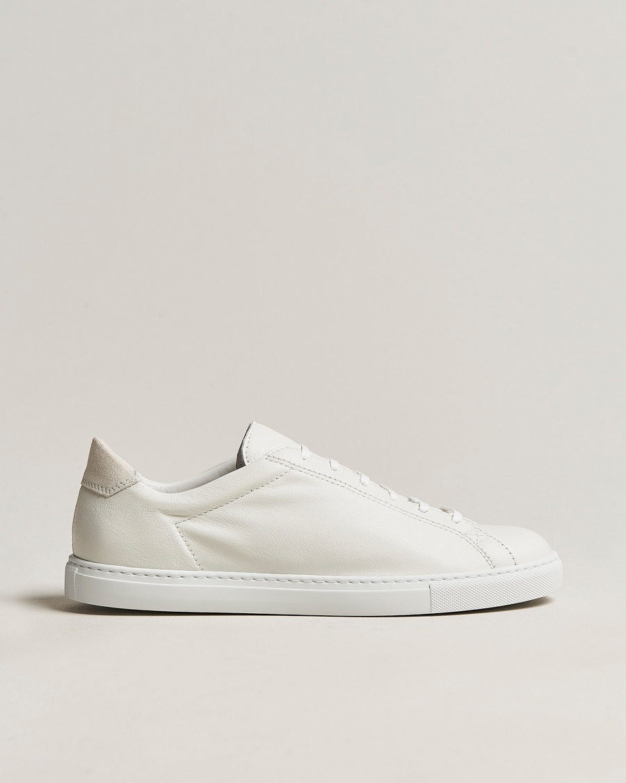 CQP Racquet Sneaker White Leather – Blanco