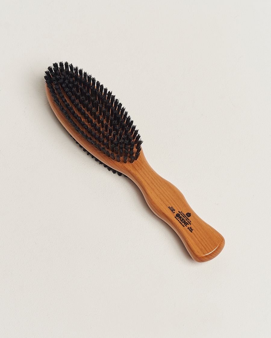 Kent Brushes Cherry Wood Double Sided Clothing Brush – Marrón