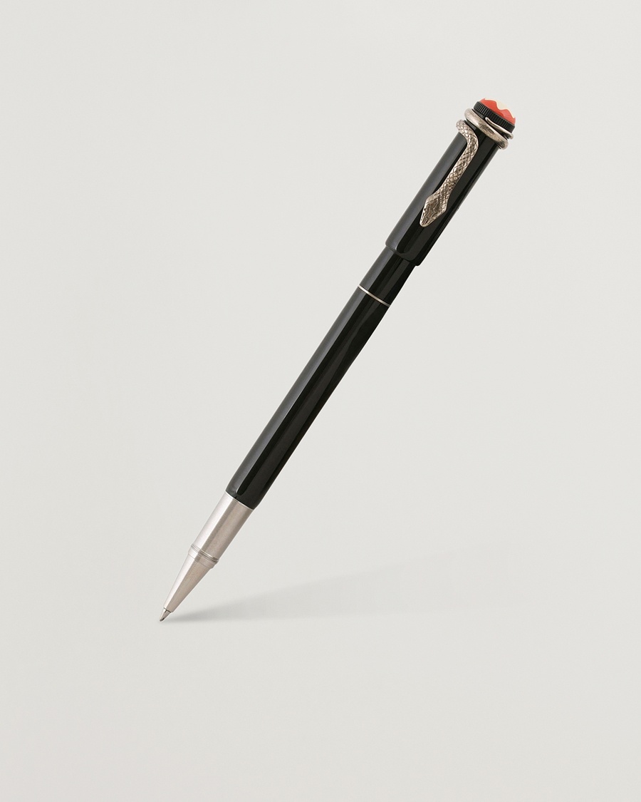 Montblanc Heritage Rouge & Noir Rollerball Pen Black – Negro