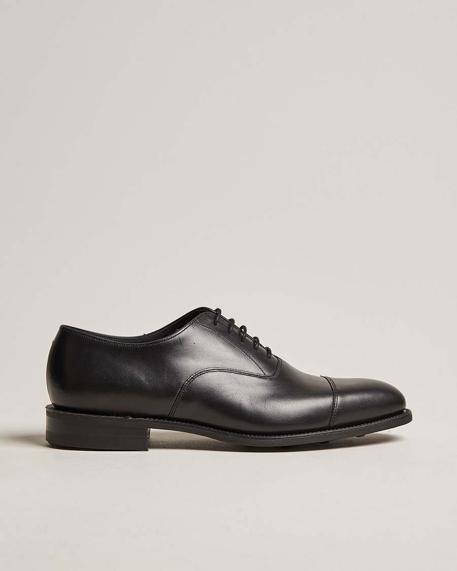 Loake 1880 Aldwych Single Oxford Black Calf – Negro