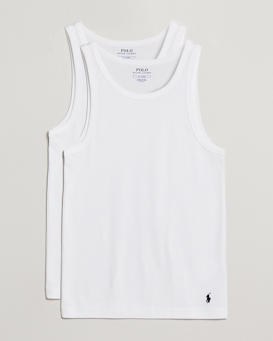 Polo Ralph Lauren 2-Pack Classic Tank White – Blanco