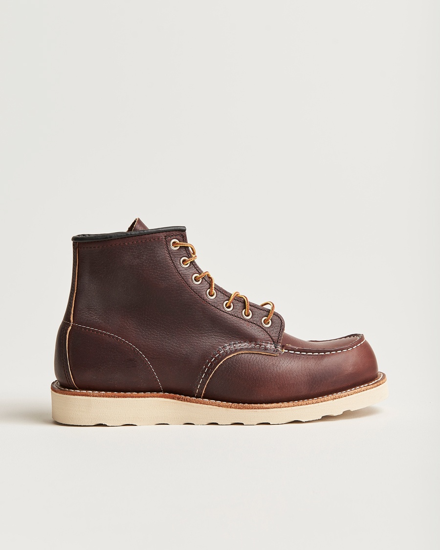 Red Wing Shoes Moc Toe Boot Briar Oil Slick Leather – Marrón
