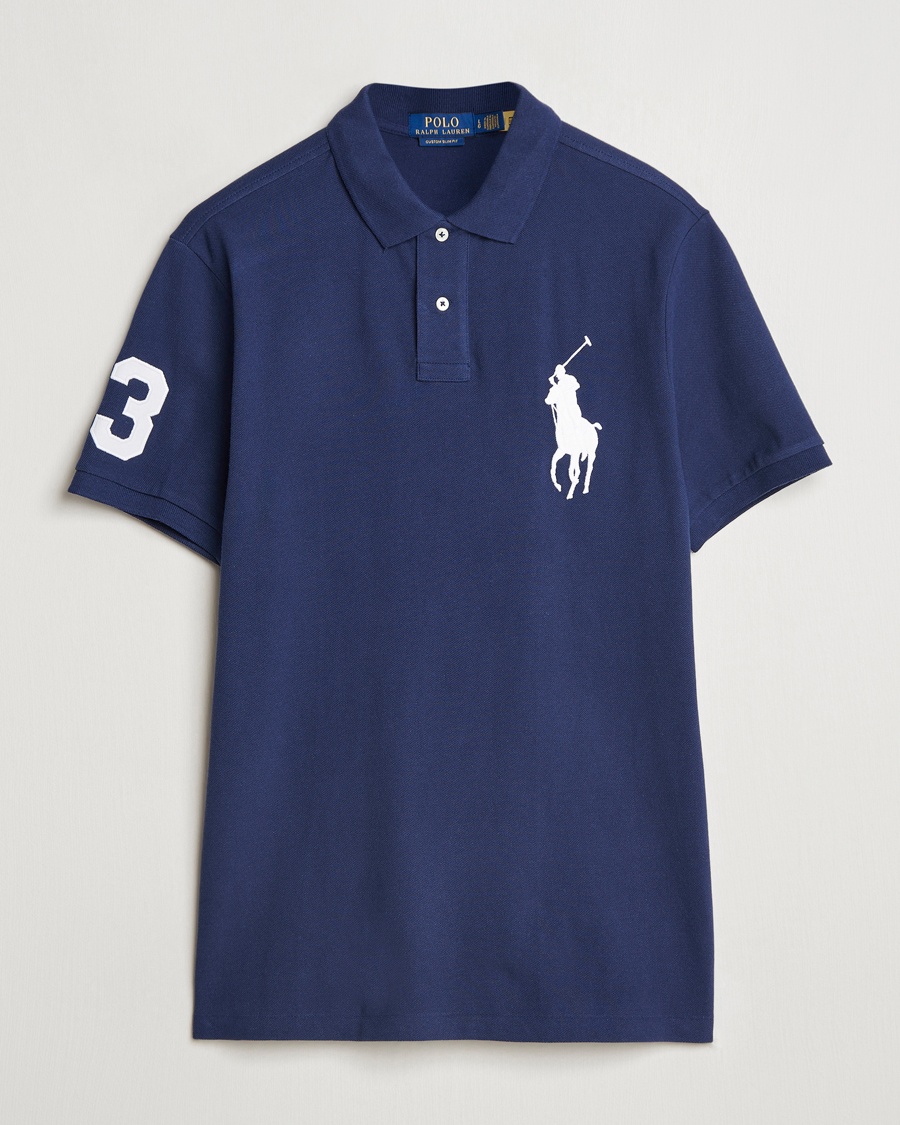 Polo Ralph Lauren Custom Fit Big Pony Polo Newport Navy – Azul