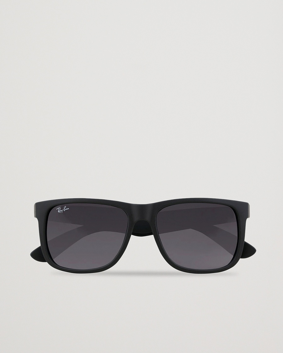 Ray-Ban 0RB4165 Justin Sunglasses Matte Black – Negro