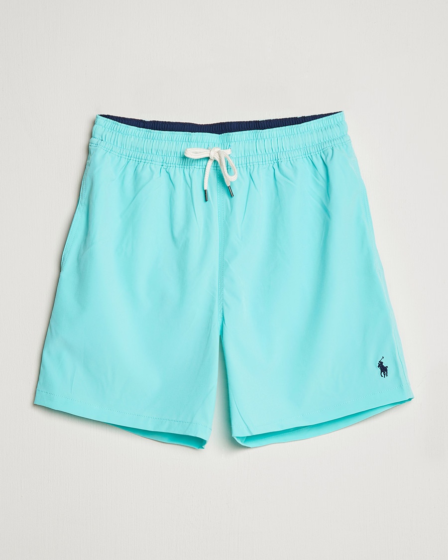Polo Ralph Lauren Traveler Boxer Swim Shorts Hammond Blue – Azul