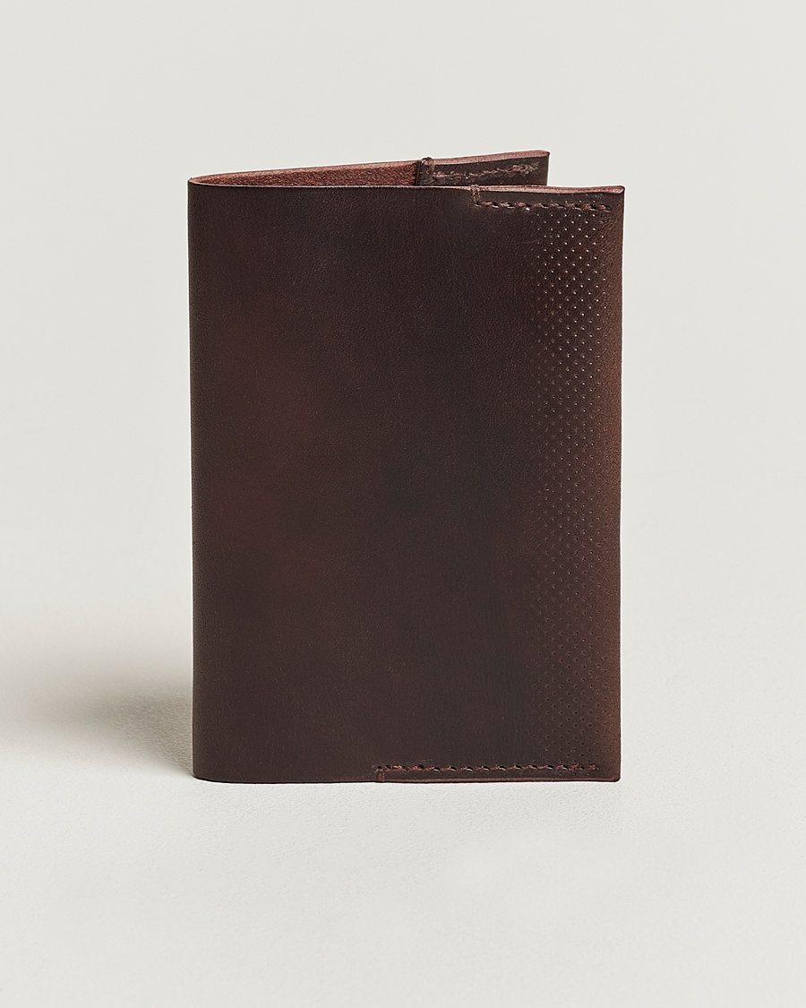 Tärnsjö Garveri Passport Cover Dark Brown – Marrón