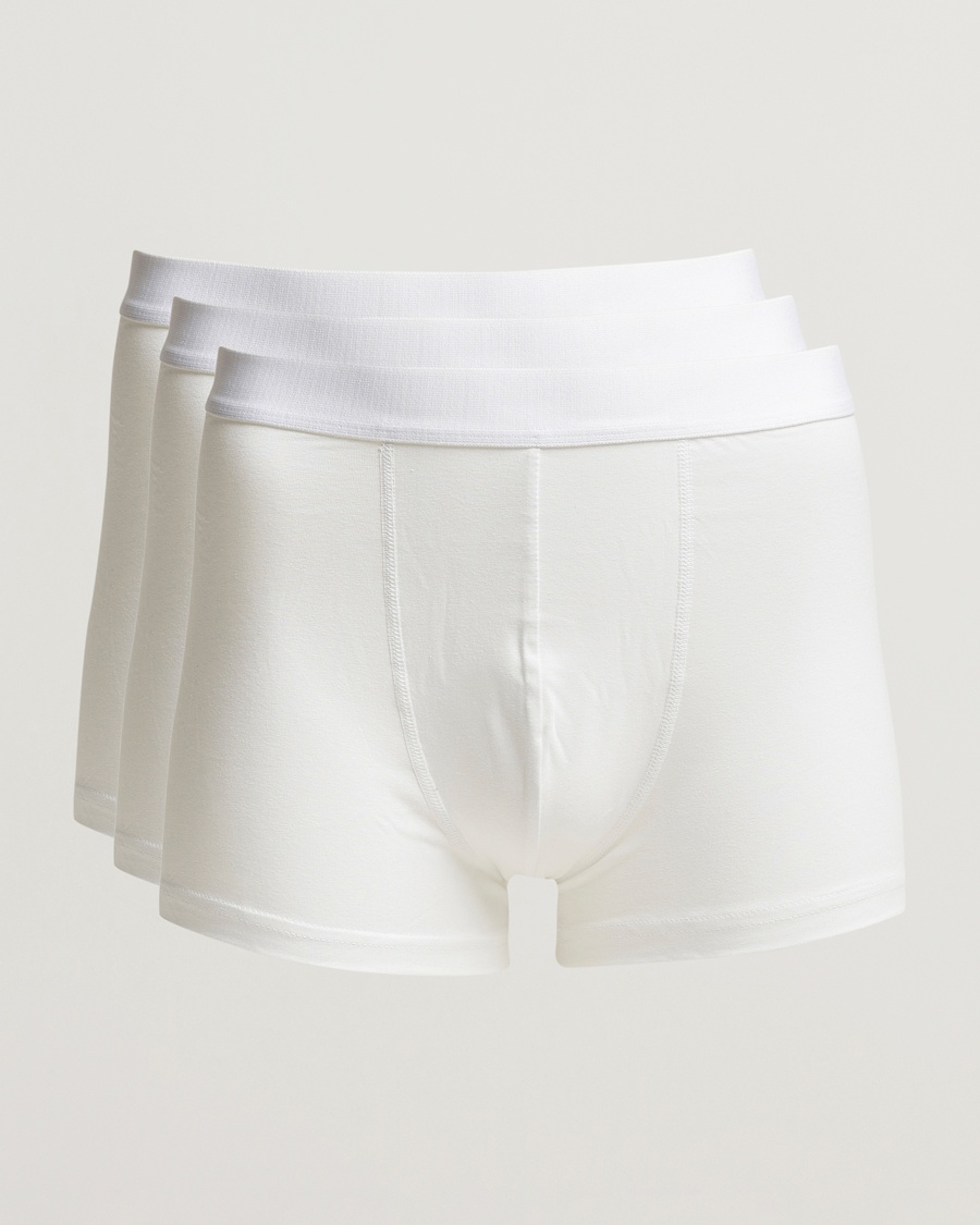 Bread & Boxers 3-Pack Boxer Brief White – Blanco