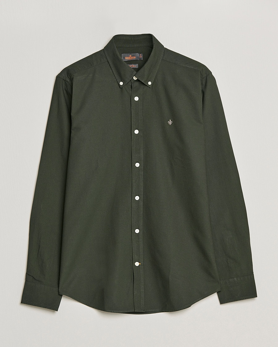 Morris Douglas Oxford Shirt Olive – Verde