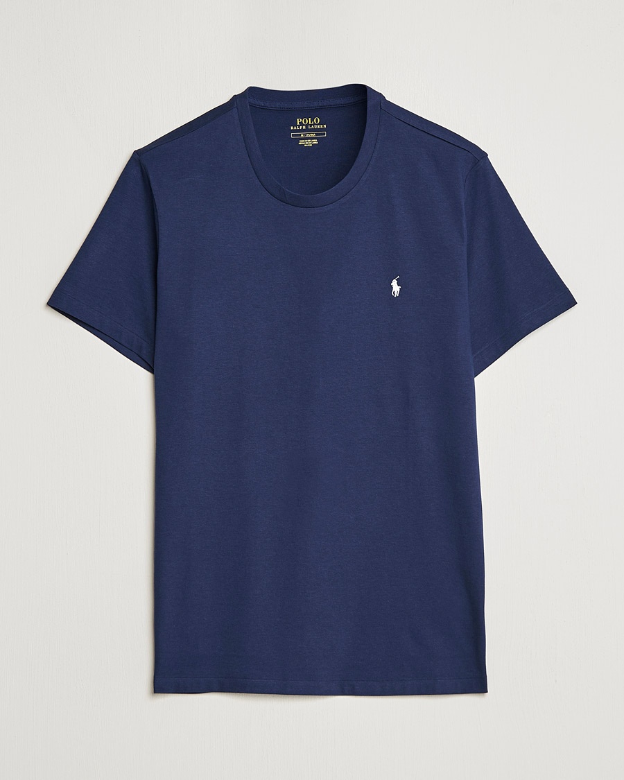 Polo Ralph Lauren Liquid Cotton Crew Neck T-Shirt Cruise Navy – Azul