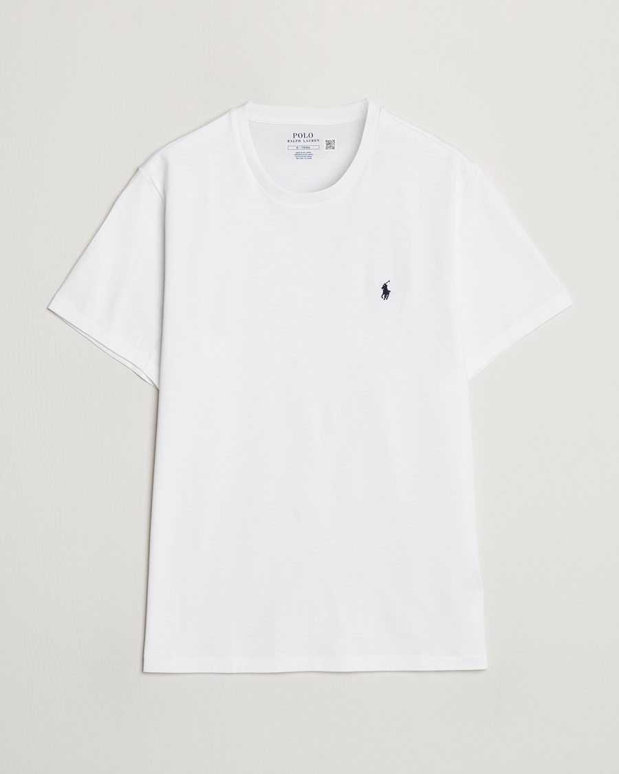 Polo Ralph Lauren Liquid Cotton Crew Neck T-Shirt White – Blanco