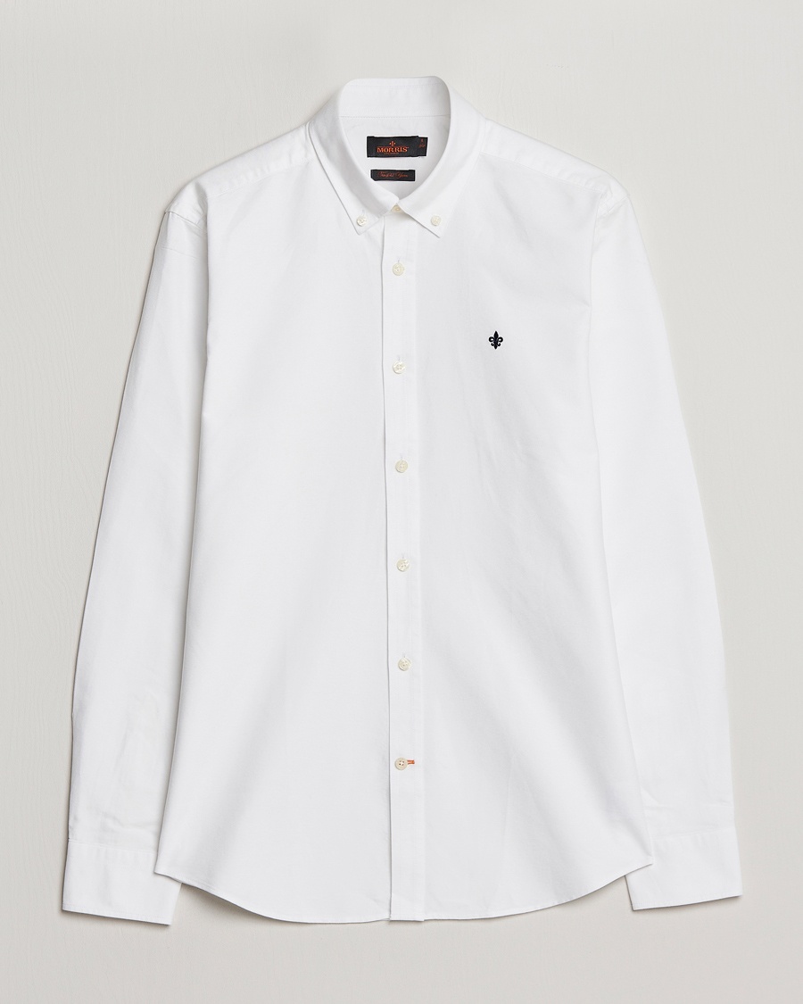 Morris Douglas Oxford Shirt White – Blanco