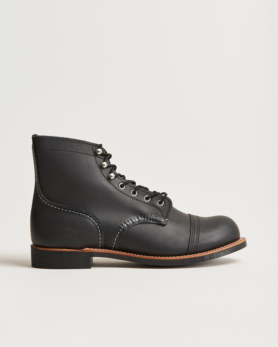 Red Wing Shoes Iron Ranger Boot Black Harness – Negro