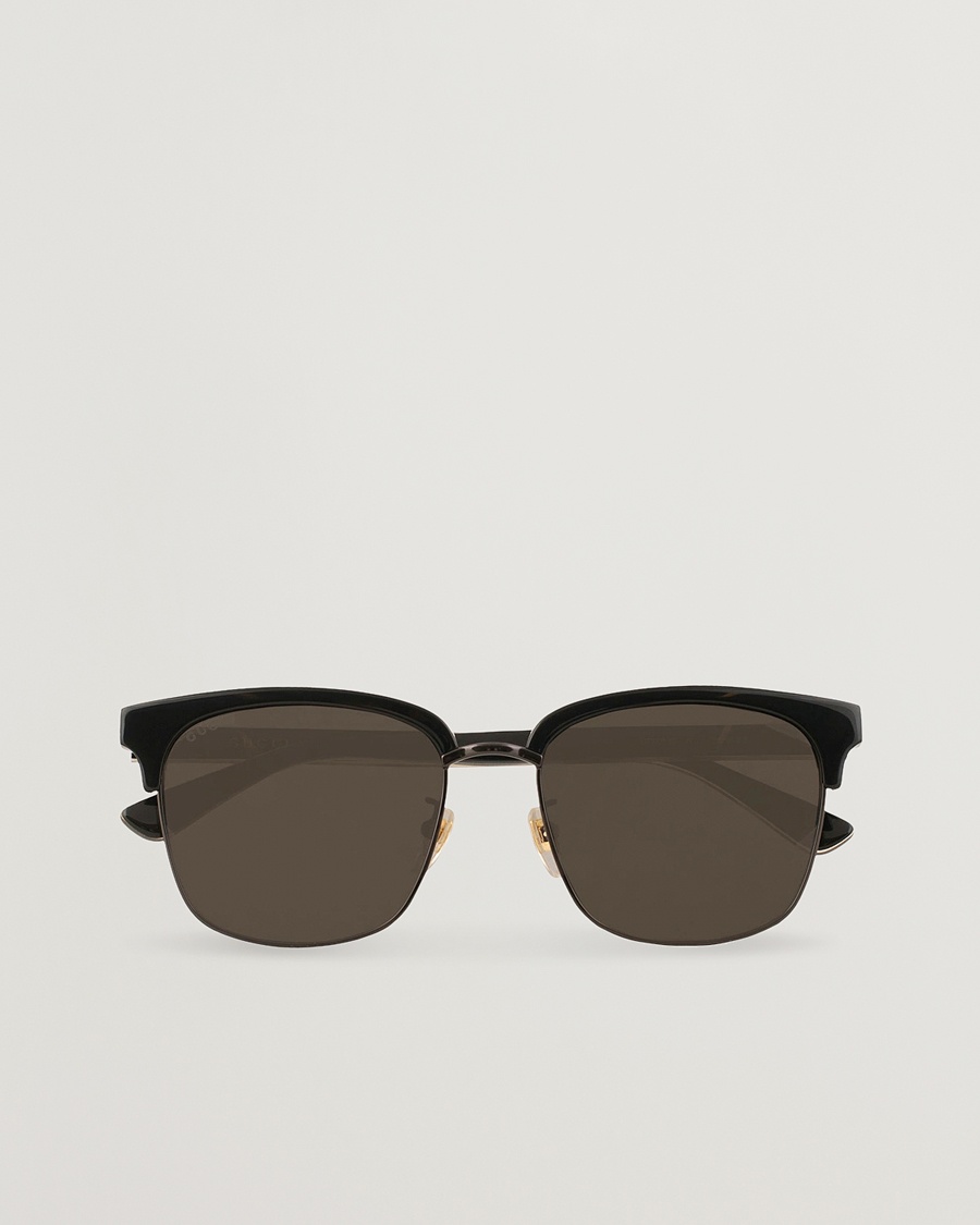 Gucci GG0382S Sunglasses Black/Grey – Gris
