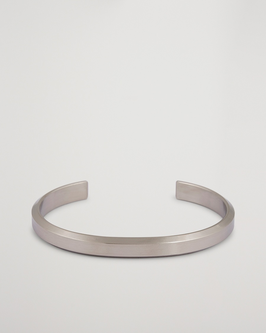 Skultuna Icon Cuff Matte Steel – Plata