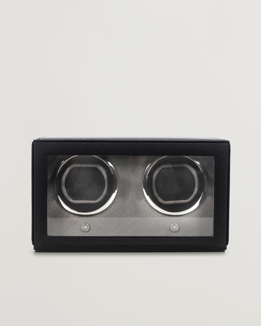 WOLF Cub Double Winder With Cover Black – Negro