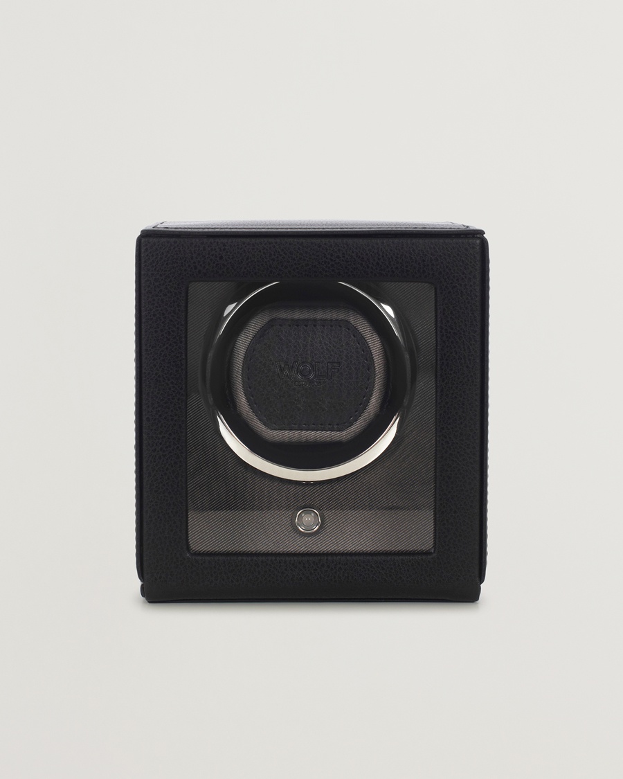 WOLF Cub Single Winder With Cover Black – Negro