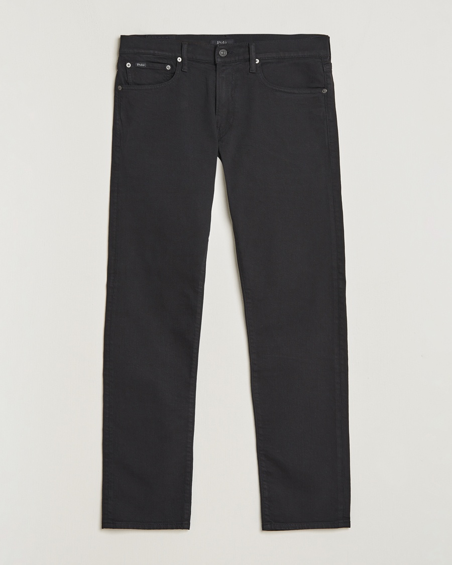 Polo Ralph Lauren Sullivan Slim Fit Hudson Stretch Jeans Black – Negro