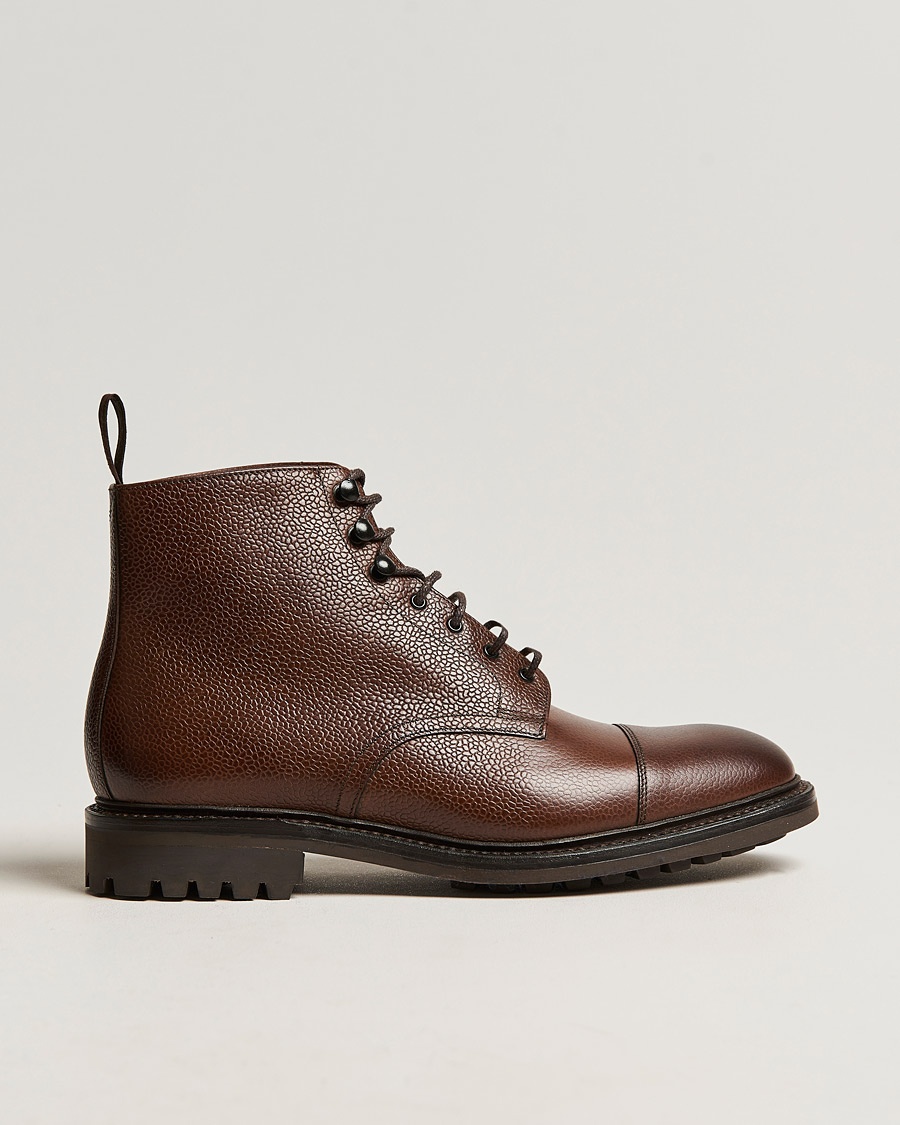 Loake 1880 Sedbergh Derby Boot Brown Grain Calf – Marrón
