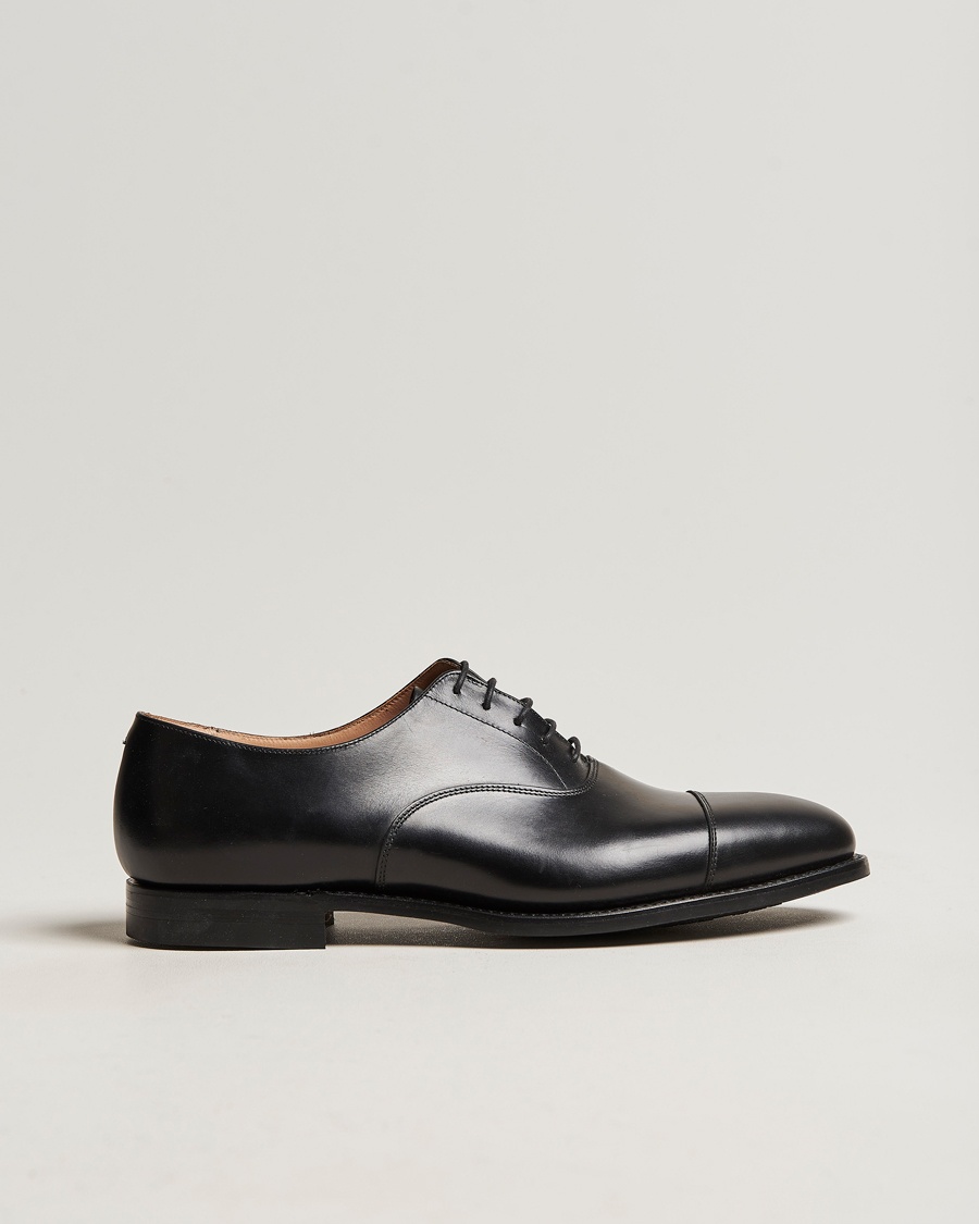 Crockett & Jones Connaught 2 City Sole Black Calf – Negro