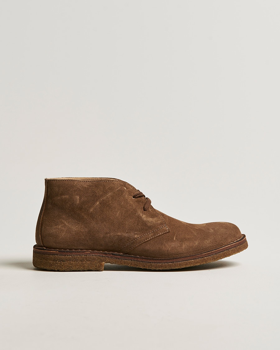 Astorflex Greenflex Desert Boot Dark Khaki Suede – Marrón