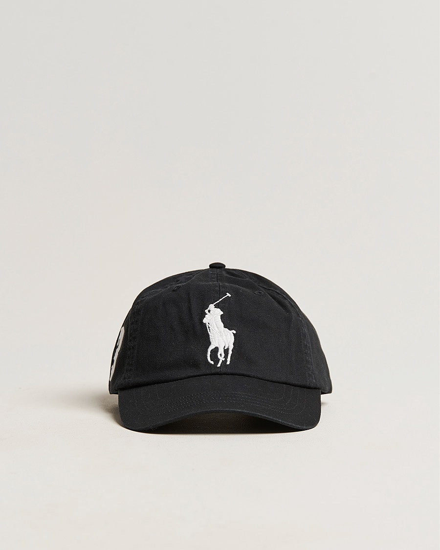 Polo Ralph Lauren Big Pony Cap RL Black – Negro