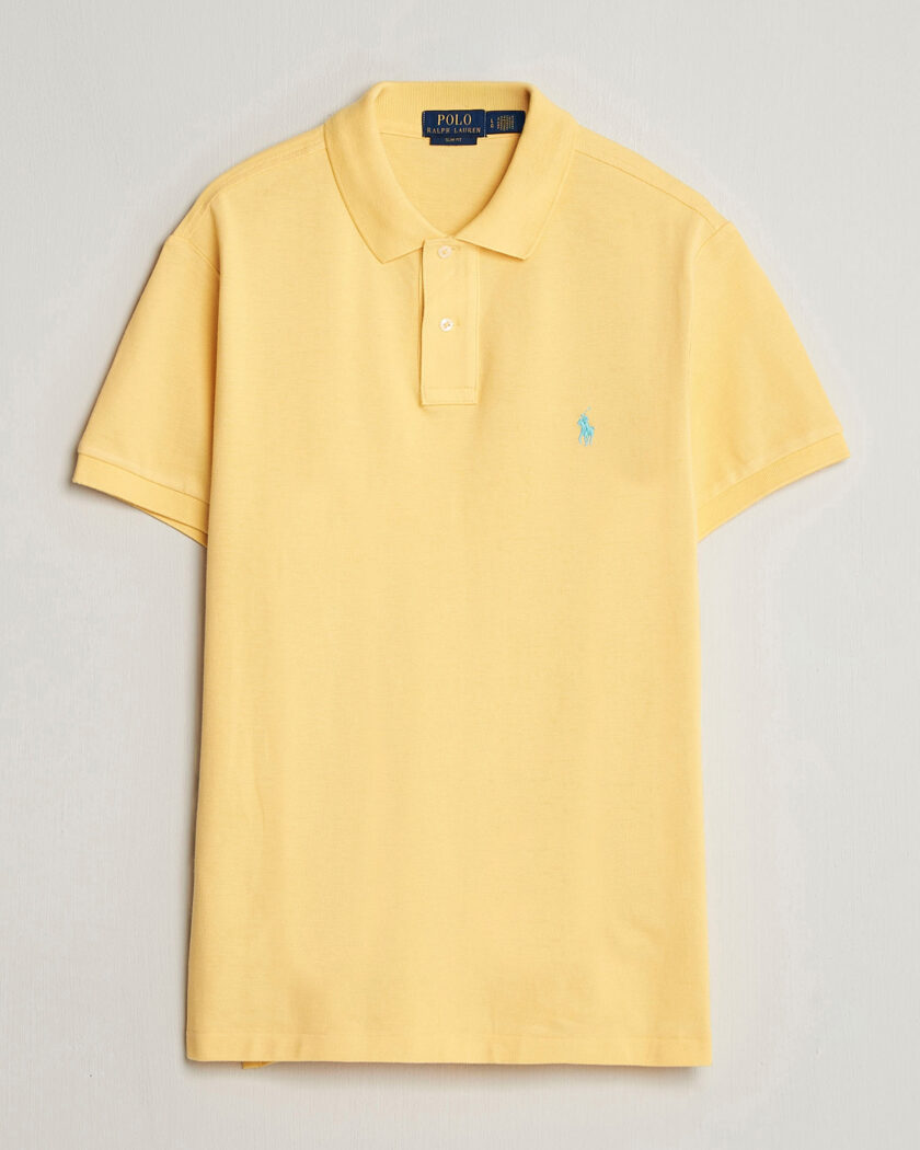 Polo Ralph Lauren Slim Fit Polo Empire Yellow – Amarillo