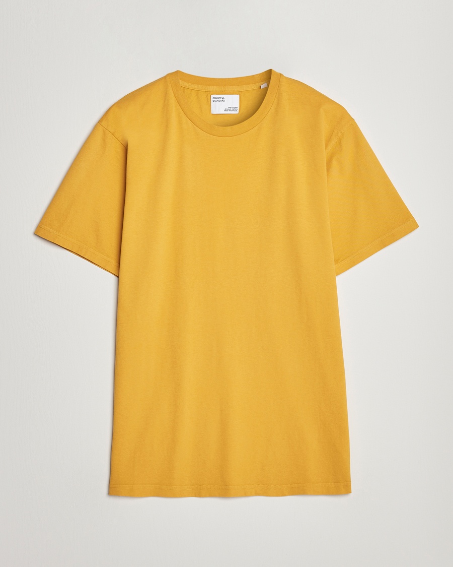 Colorful Standard Classic Organic T-Shirt Burned Yellow – Amarillo