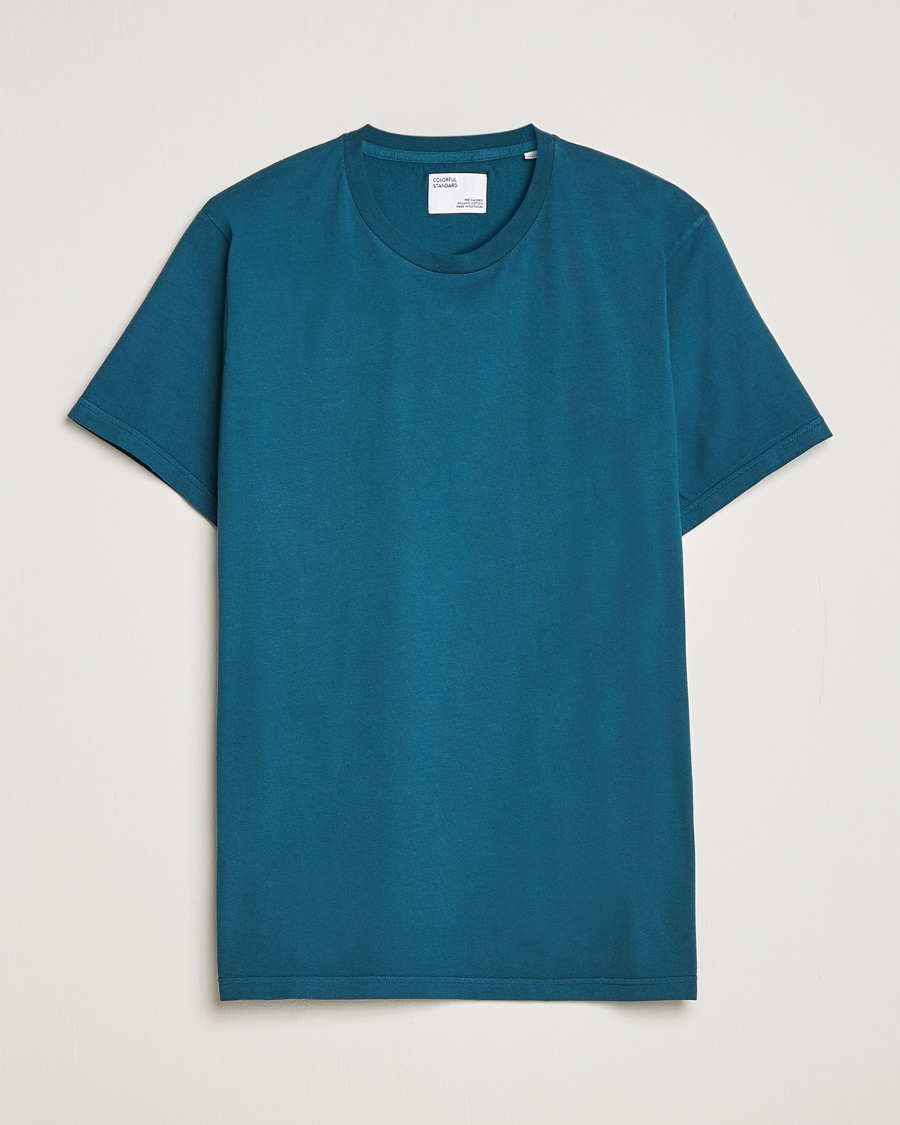Colorful Standard Classic Organic T-Shirt Ocean Green – Azul