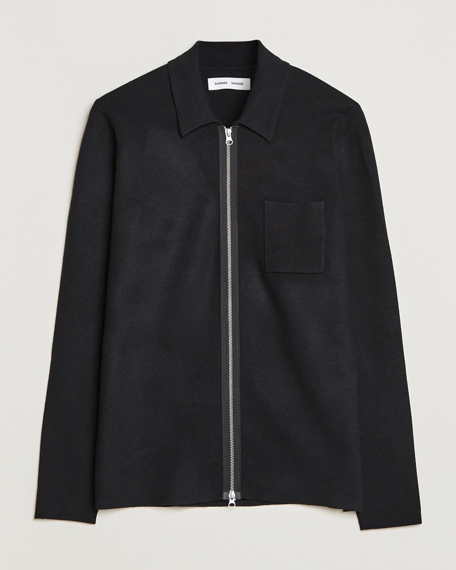 Samsøe Samsøe Guna Full Zip Black – Negro