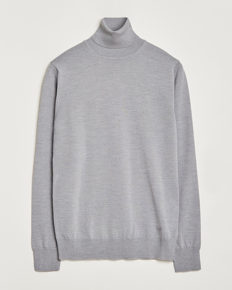 Emporio Armani Knitted Merio Polo Grey – Gris