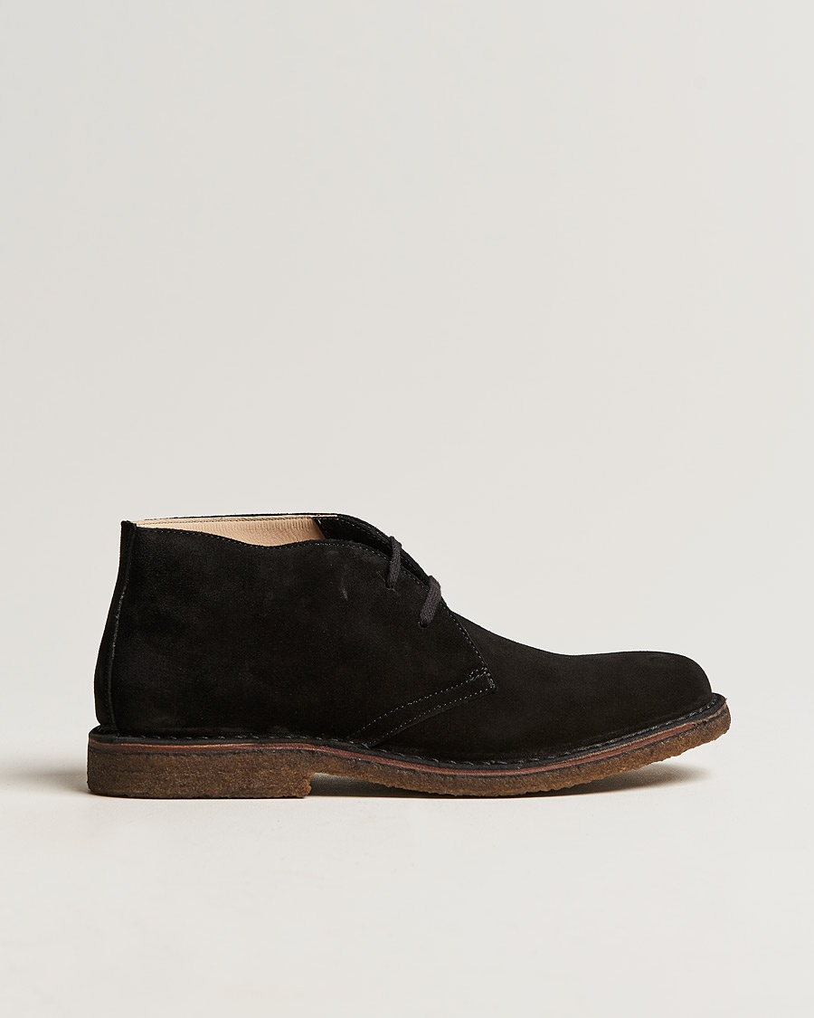 Astorflex Greenflex Desert Boot Black Suede – Negro