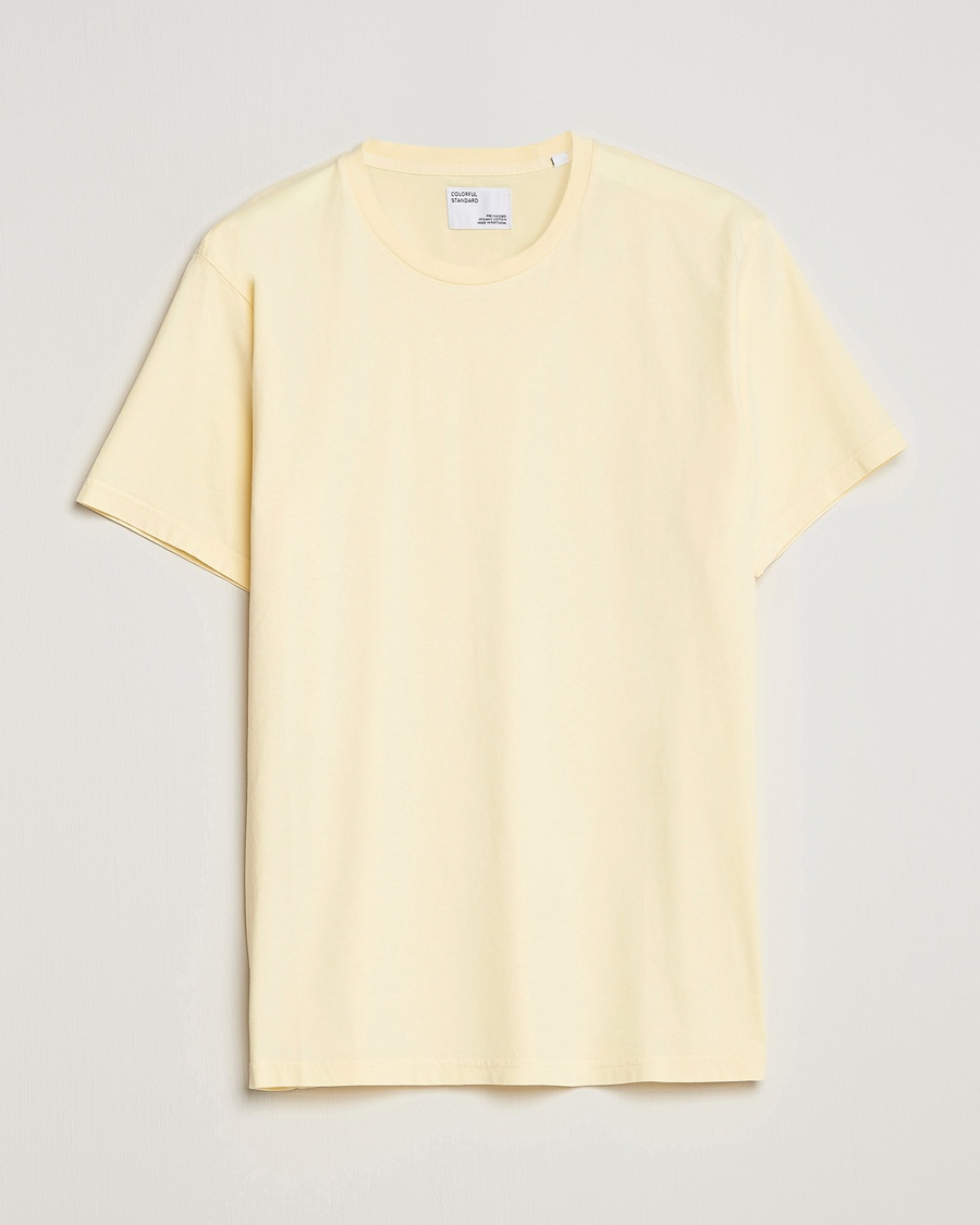 Colorful Standard Classic Organic T-Shirt Soft Yellow – Amarillo